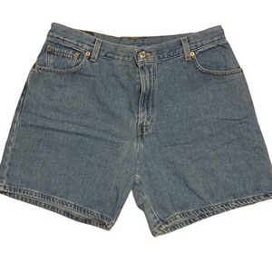 Levis Blue‎ Jean Shorts Size 14